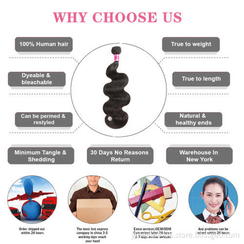 China High Quality Human Hair Extension Supplier,Cuticle Aligned Virgin Brazilian hair 3 Bundles Wholesale Virgin Hair Vendors